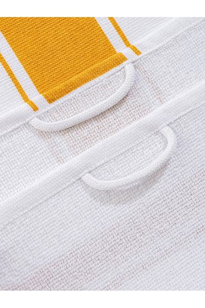LC Waikiki Lcw Home Dark Yellow Printed Cotton Drying Cloth 2 Pack 40X50 cm