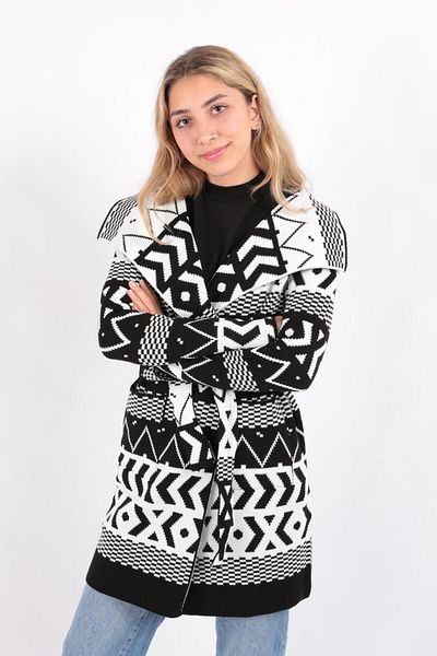 Fashion Friends Ζακέτα με μαύρο σχέδιο