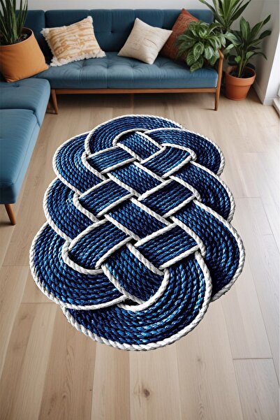 Noble Halı Dijital Baskı Lazer Kesim Örgü 3 Boyut Dekoratif Makinada Yıkanabi...