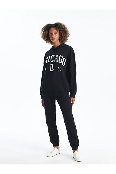 LC Waikiki Pantaloni de trening pentru femei Jogger cu talie elastică XSIDE