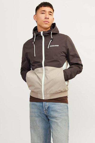 Jack & Jones 12200208 Ανδρικό παλτό Jjerush Hood Bomber Noos
