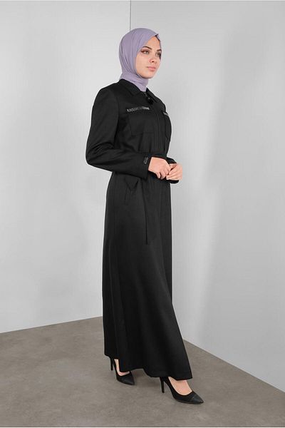 Alvina Pardeşü με τσέπες και στάμπα πέτρας 10300