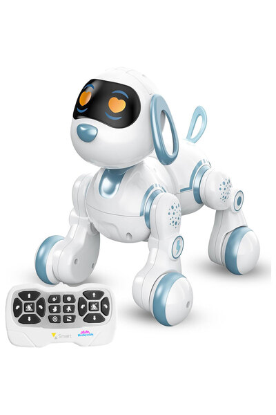 hediyecik Rc Uzaktan Kumandalı Akıllı Robot Dog Köpek Sensörlü Şarjlı Full Fonksiyon