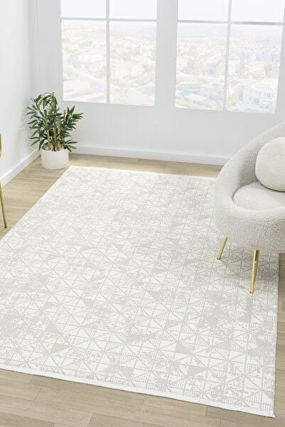 Prestige Halı Touch Beyaz Salon Oturma Odasi Çocuk Odasi Yatak Odasi Halisi 0TO365