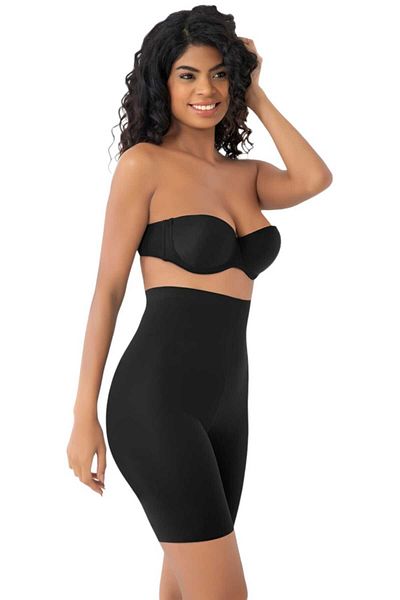 Uniquetrenders Women's Seamless Slimming and Gathering Laser Cut High Waist Leg Corset