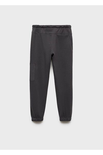 MANGO Kids Cotton Jogger Pants