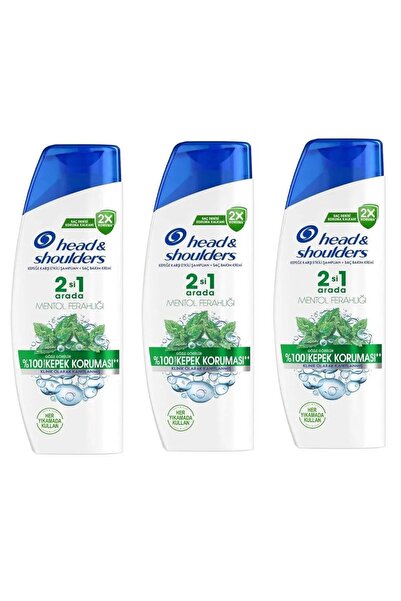 Head & Shoulders 2-in-1 Anti-Dandruff Shampoo Menthol X 3 Pieces