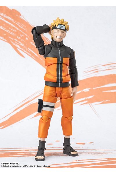 BANDAI S.H.Figuarts Naruto Uzumaki - Narutop99 Edition Collectible Action Figure