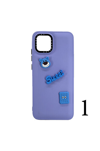 Nettech Samsung galaxy a03 compatible mascot series back protection case - mixed color