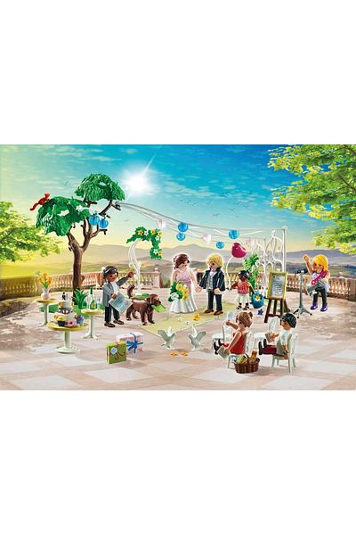 Playmobil City Life 71365 Promotion Package Wedding Celebration, Dreamlike Romantic Marriage Ceremony, Wedding