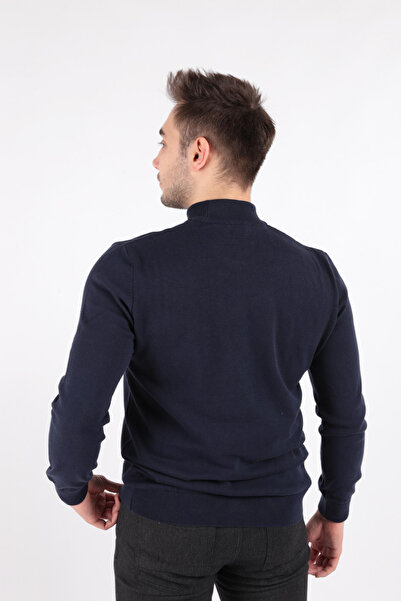 Brango 21050-fw Erkek Yarım Balıkcı Triko Kazak