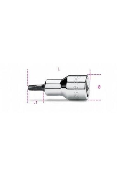 Beta 920tx-l 1/2'' Torx Allen - Long Socket Tx55l