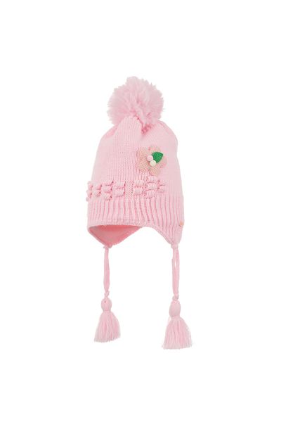 Kitti Kit -Girl's Beanie with Fleece Inside 1-4 Years (120-05)