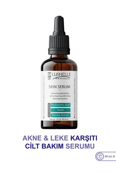 Lushelle سيروم لشد المسام ومكافحة حب الشباب والرؤوس السوداء 30 مل