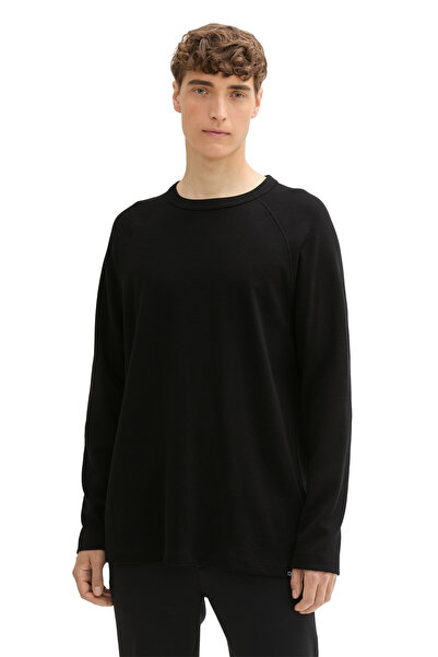 Tom Tailor Denim Χαλαρή εφαρμογή μακριά μανίκια