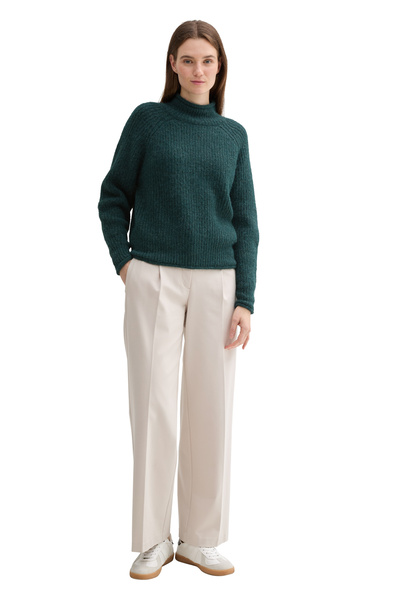 Tom Tailor Denim Hairy Mock Neck Pullover