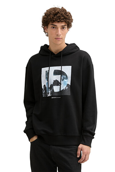 Tom Tailor Denim hoodie με στάμπα