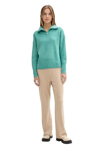 Tom Tailor Denim Útulný zip Troyer