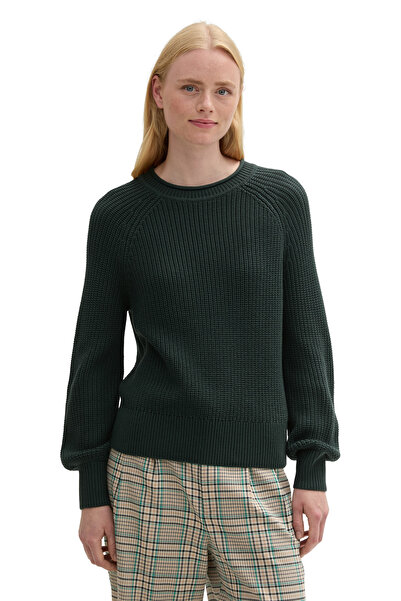 Tom Tailor Denim Pulovr s výstřihem