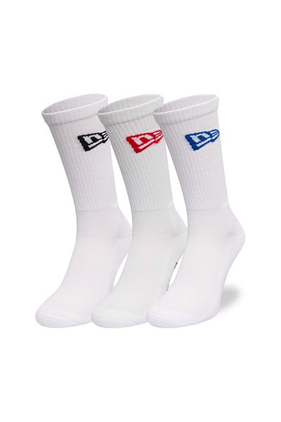NEW ERA Short Sleeve Flag Crew Socks - Whiredblu