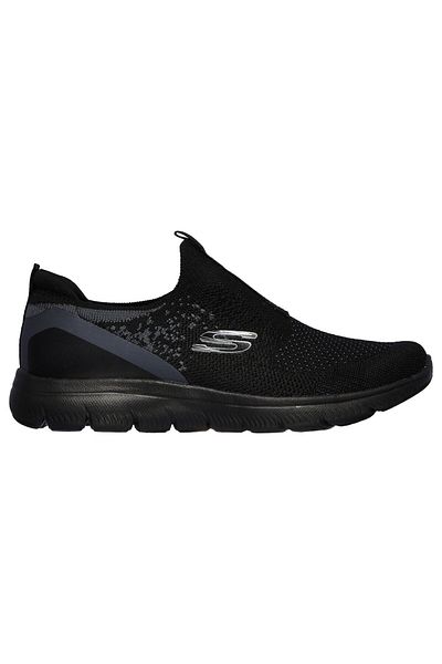 SKECHERS Women's Textured Slip-On Trainers - SUMMITS DAILY FLOURISH
