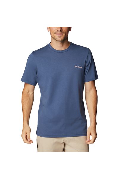 Columbia Blue Sports T-Shirt - Cl 1934821 -478