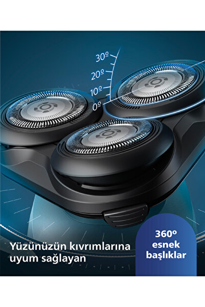Philips 5000 Serisi Sinek Kaydı Tıraş Makinesi S5445/03- Islak/kuru