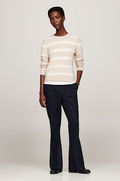 Tommy Hilfiger LÁGY FA C-NK PULÓZÓ