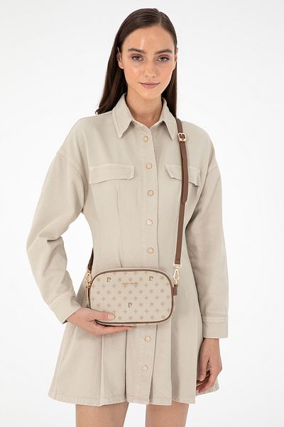 Pierre Cardin Τσάντα ώμου Latte Tan 05PO24K1874