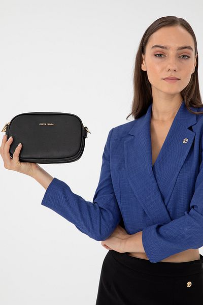 Pierre Cardin Geantă de umăr cu imprimeu negru 05PO24K1874