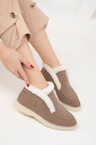 SOHO Damenstiefel aus Nerz-Wildleder – Modell 19786 Bootie