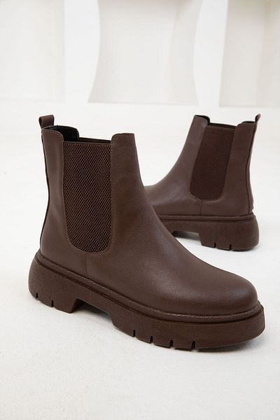 SOHO 19886 Model Brown Women's Boots and Booties