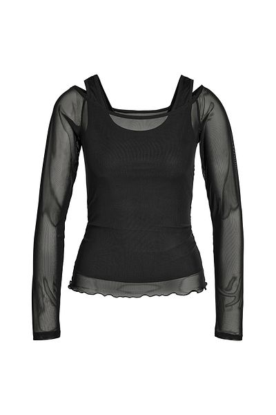 Noisy May Nmjudith 2-v-1 L/S Mesh Top - Jrs Fwd