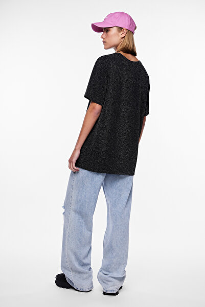 PIECES PCLINA SS - Oversize Tee MM JRS