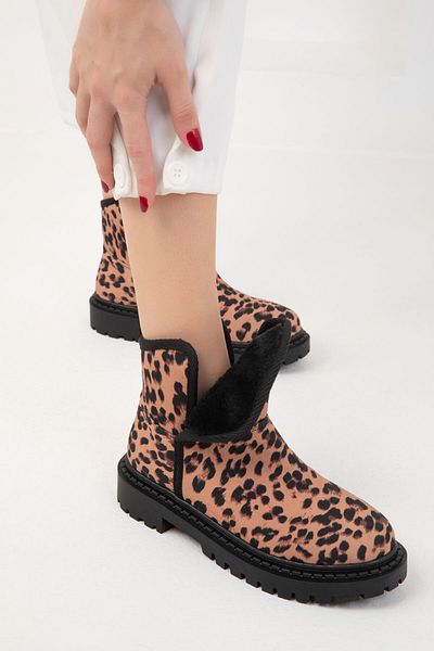 SOHO Damenstiefel mit Leopardenmuster – Modell 19750 Bootie