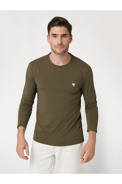 Guess CN LS CORE TEE - MID ORGANIC STRETCH JERSEY 180