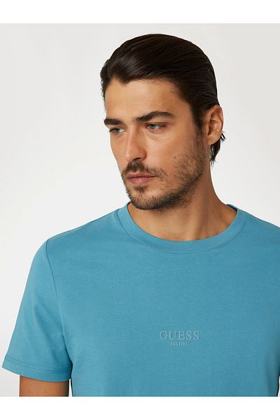 Guess Aidy Cn Ss Tee - Medium Organic Stream Jersey 180