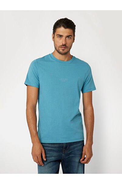 Guess Aidy Cn Ss Tee - Medium Organic Stream Jersey 180