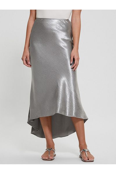 Guess Lilya 176 Model Shiny Satin Midi Ski - Recy Poly