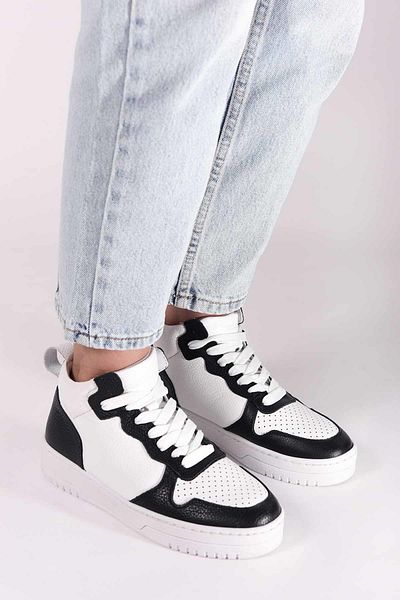 rekorsport Air Force Hı V2 Hakki Δερμάτινα ανδρικά casual αθλητικά παπούτσια Rs-8000black-byz