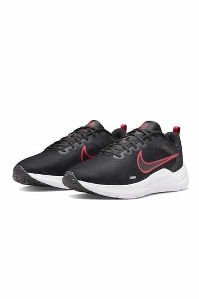 Nike Downshifter 12 Erkek Günlük Spor Ayakkabı DD9293 003-Siyah-Krmz