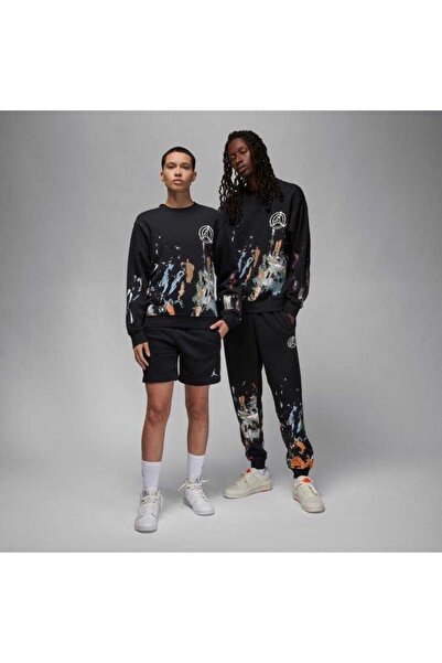 Nike Jordan Flight Fleece Crew Erkek Sweatshirt (FB6990-010)