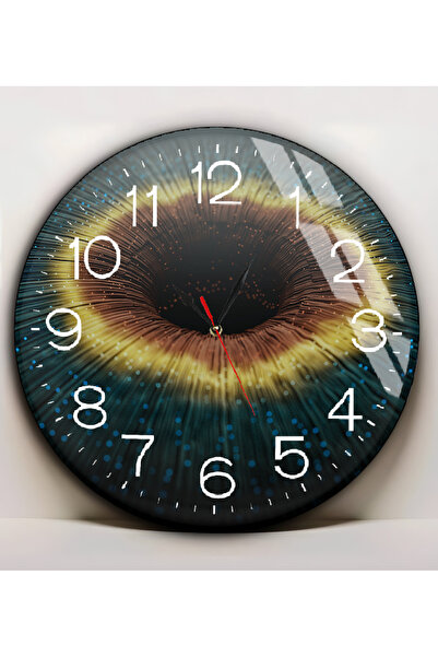 Harikabirev Hari̇kabi̇rev | Unbreakable Glass (Hour) Warm Colors Lens Abstract Painting | Yvrlkcm