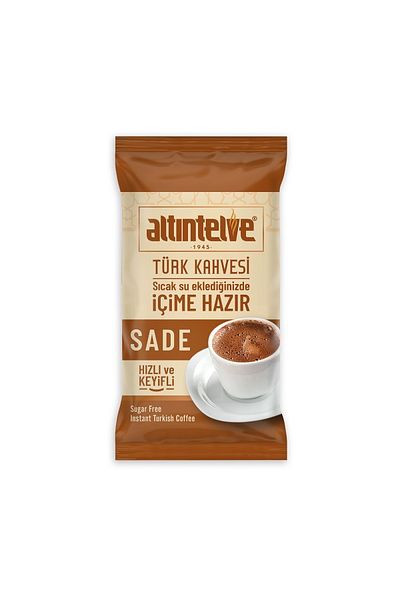 Altıntelve 10 Pack - Instant Turkish Coffee Office Set, Simple Open-In-Horse
