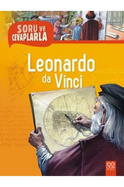 Karma Kitaplar Leonardo Da Vinci 1001 Flower Question and Answer Book
