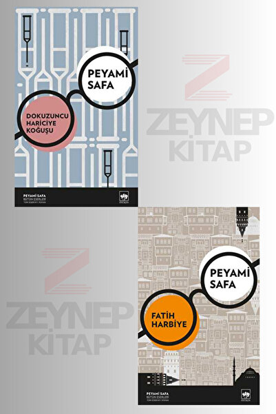 Ötüken Neşriyat Dokuzuncu Hariciye Koğuşu Ve Fatih Harbiye Peyami Safa Klasik Eserler 2 Kitap Set