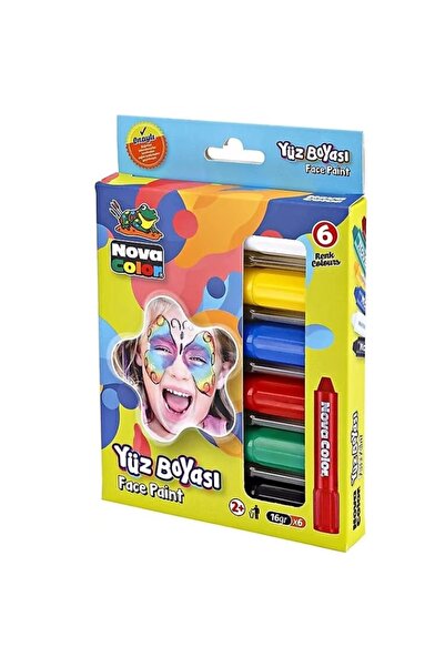 Genel Markalar NC-212 YÜZ BOYASI 6'LI SET