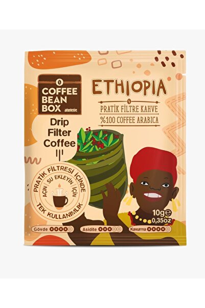 Altıntelve Ethiopia Filtre Kahve 10 gr X 10 Adet Aç-iç-at
