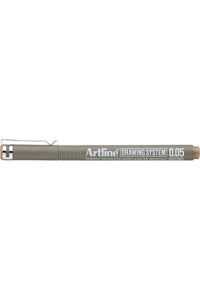 artline 2305 Drawing System Çizim Kalemi 0.05mm Pale Brown