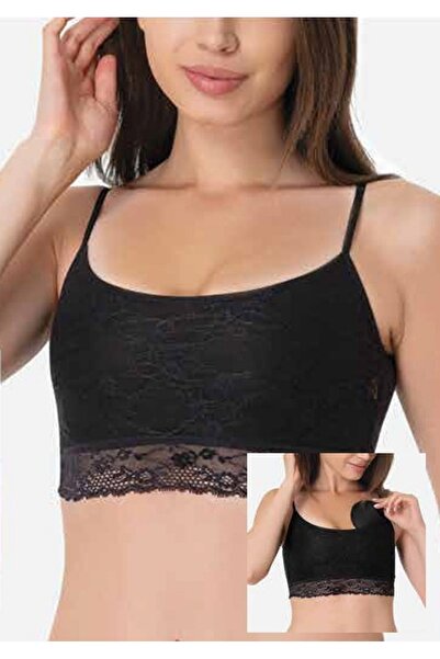 by İGP Crni Čipka komadni grudnjak sa uklonjivim ulošcima